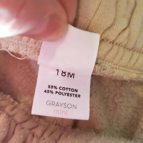 Grayson Mini Toddler Girl Size 18m Jogger Sweatpants Bundle 2 Pairs GUC - Picture 11 of 17